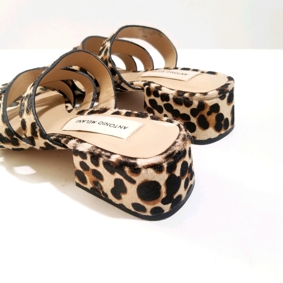 ANTONIO MELANI Cosgrove Leopard Banded Sandal - Picture 12 of 14